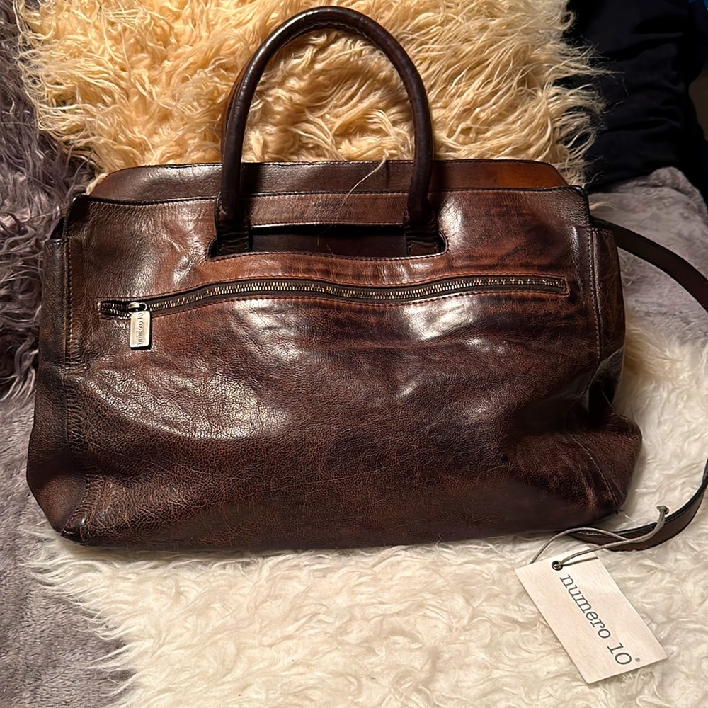 numero 10 CrossBody Bag hand made In Italy